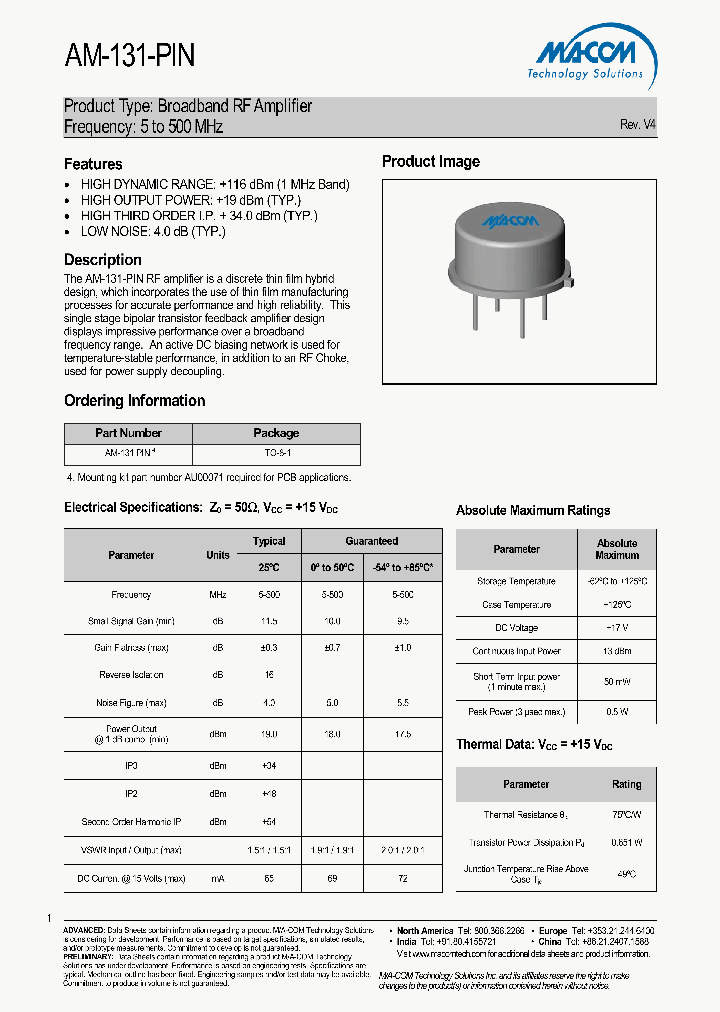 AM-131PIN_4487259.PDF Datasheet