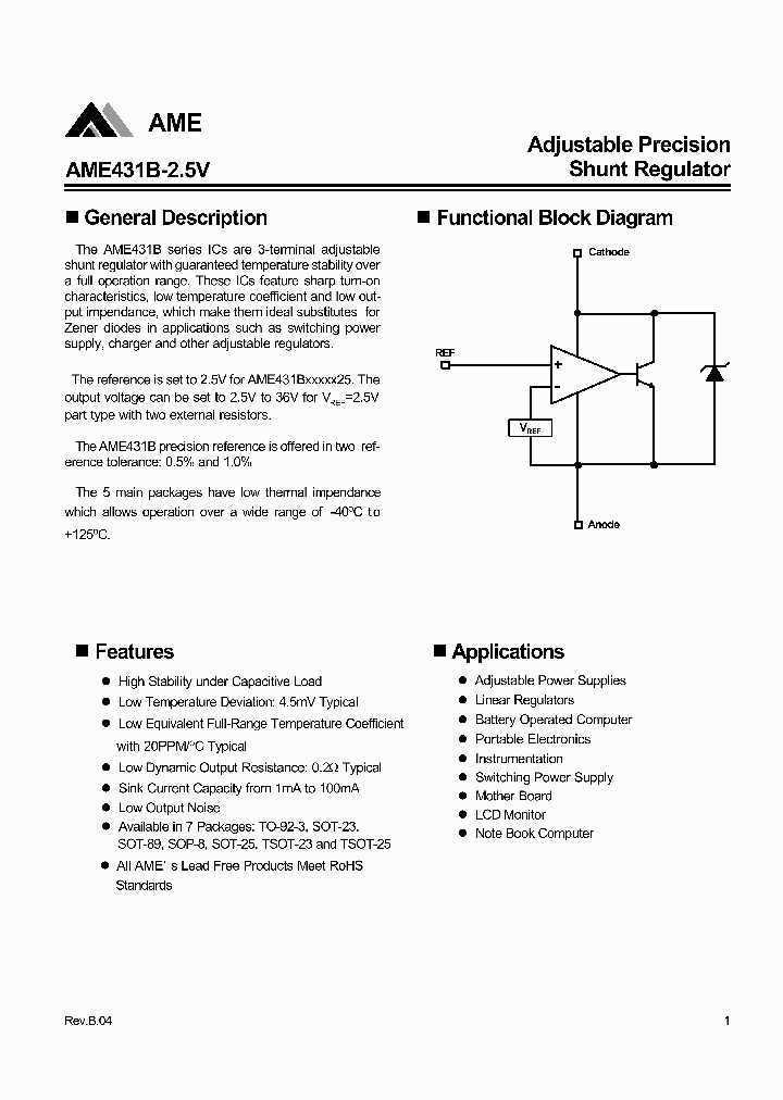 AME431BAJFTA25Z_4466471.PDF Datasheet