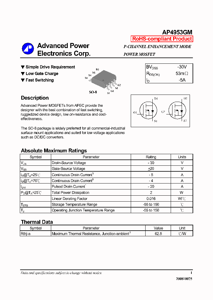 AP4953GM08_4264861.PDF Datasheet