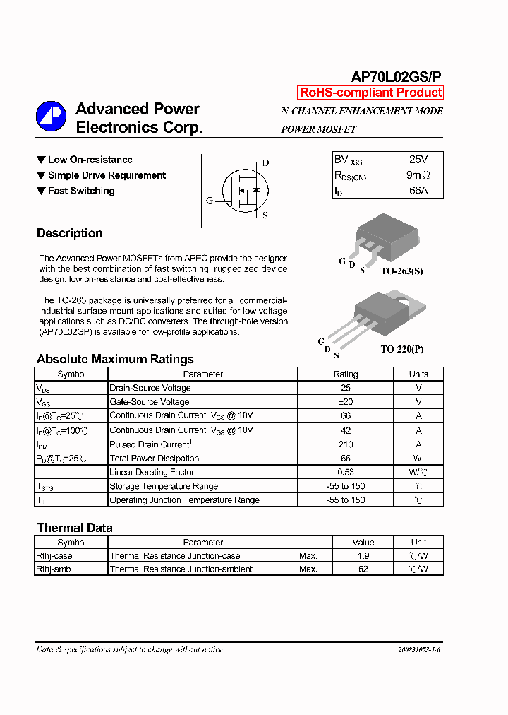 AP70L02GP_4243715.PDF Datasheet