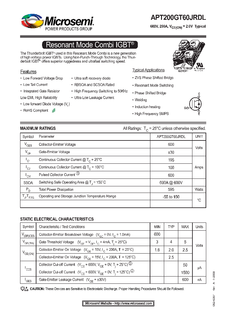 APT200GT60JRDL_4562596.PDF Datasheet