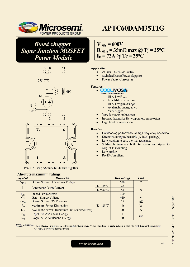 APTC60DAM35T1G_4581950.PDF Datasheet