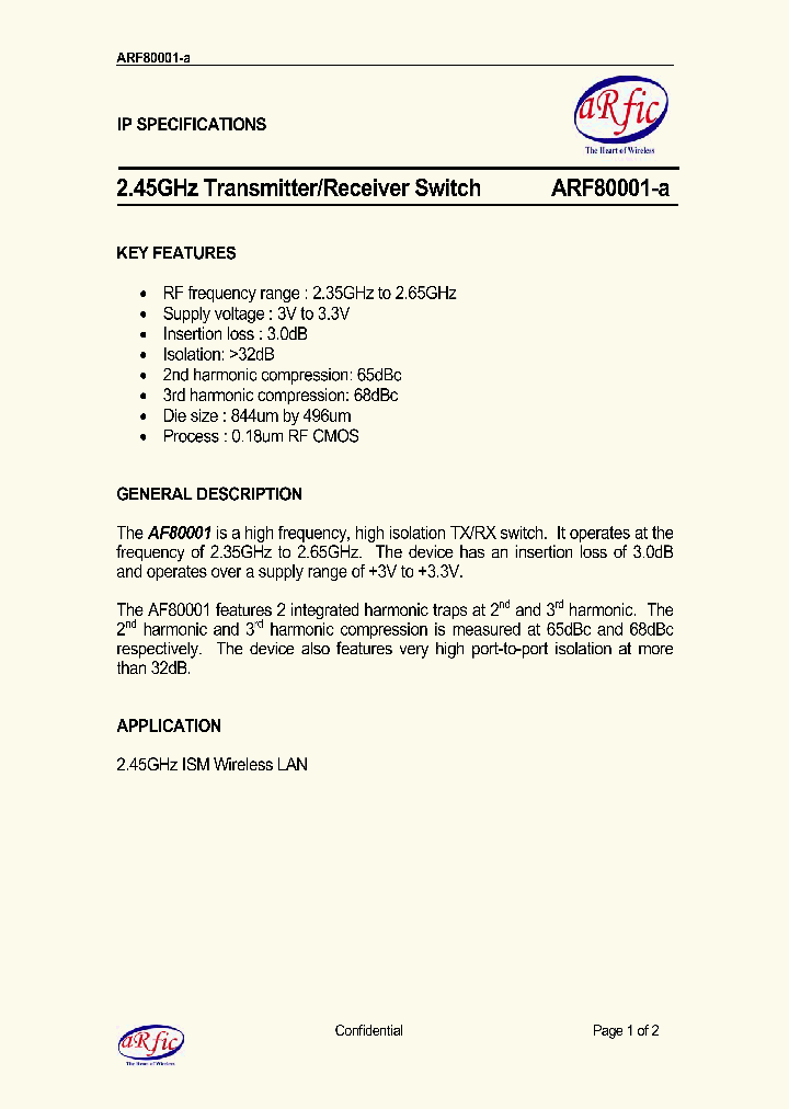 ARF80001-A_4243647.PDF Datasheet