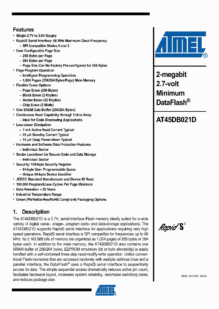 AT45DB021D09_4681879.PDF Datasheet