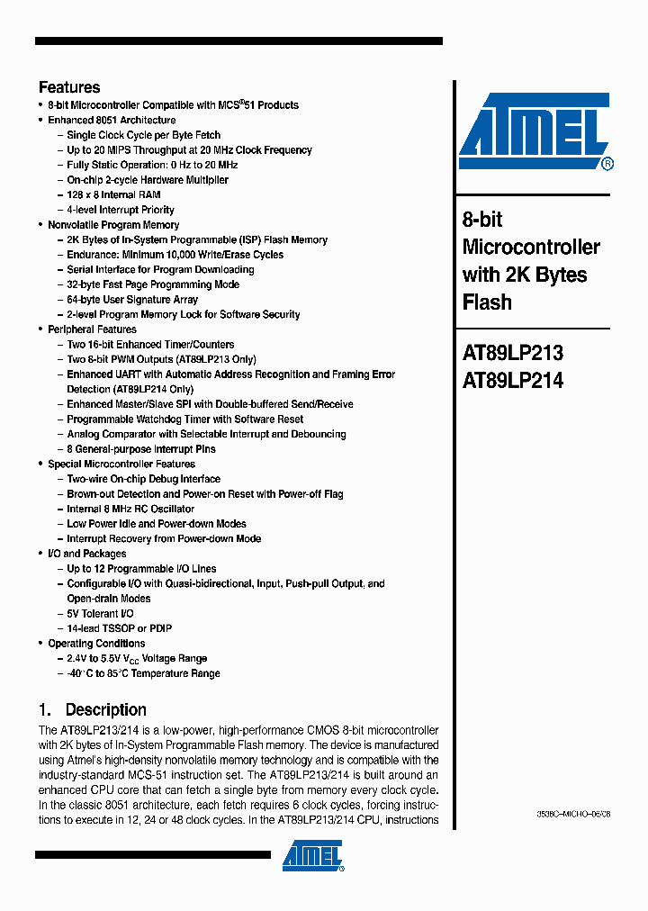 AT89LP21308_4909303.PDF Datasheet