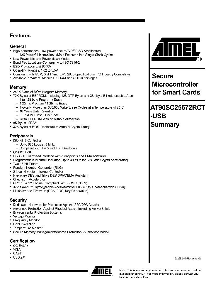 AT90SC25672RCT07_4361918.PDF Datasheet