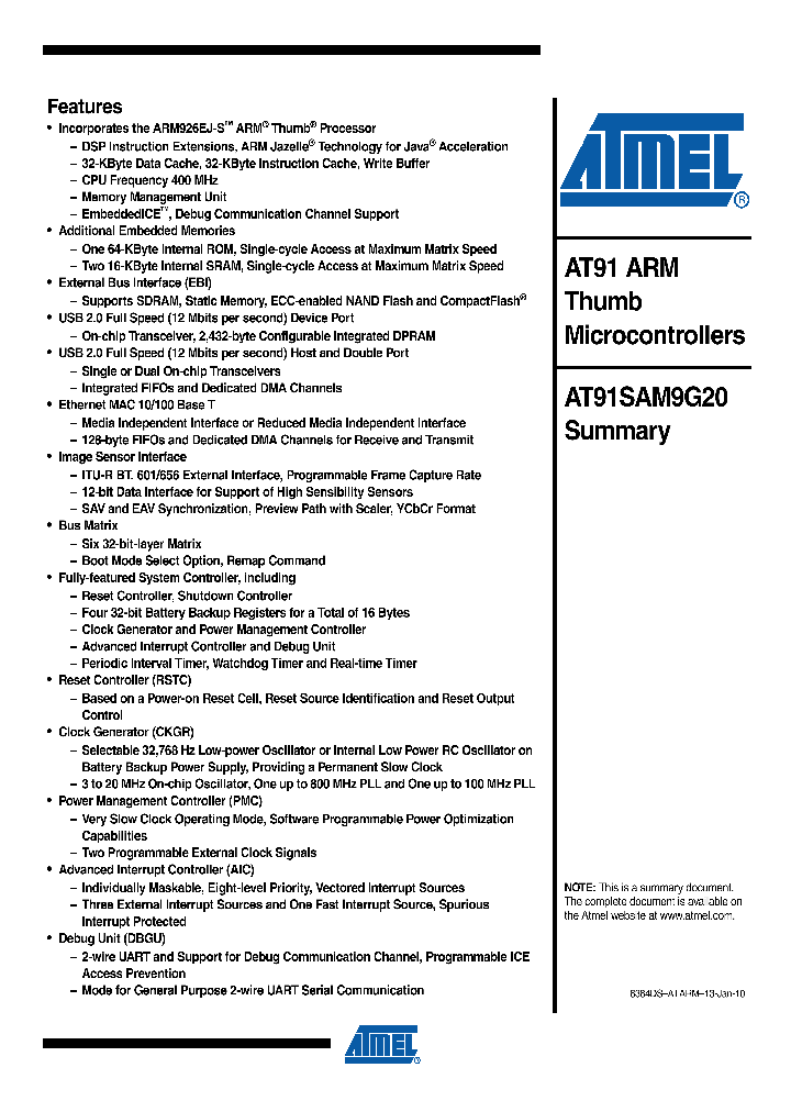 AT91SAM9G2010_4824419.PDF Datasheet