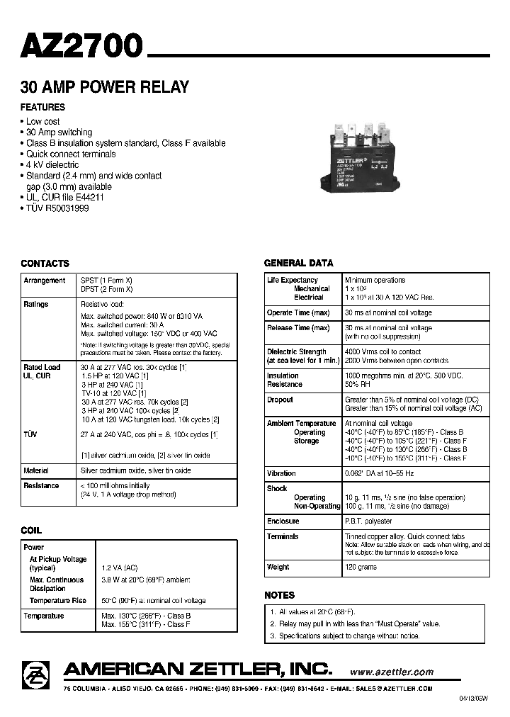 AZ2700_4453651.PDF Datasheet