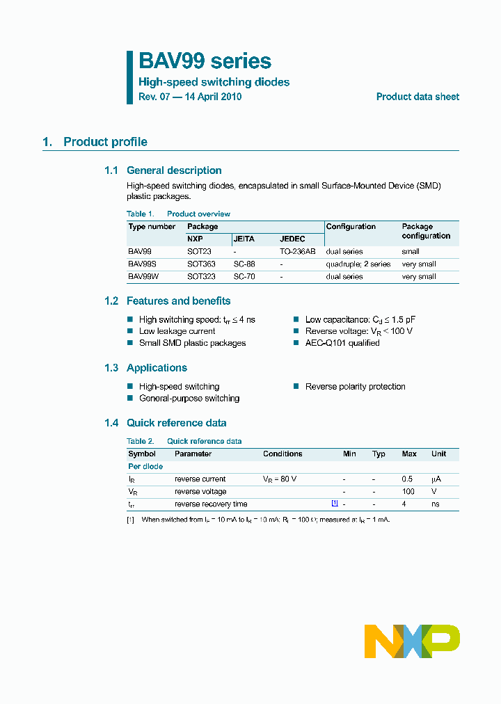 BAV99W_4569480.PDF Datasheet