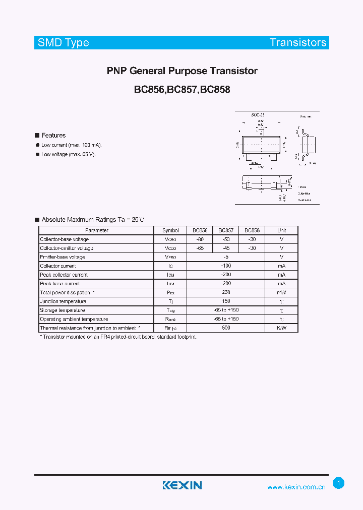 BC857_4300905.PDF Datasheet