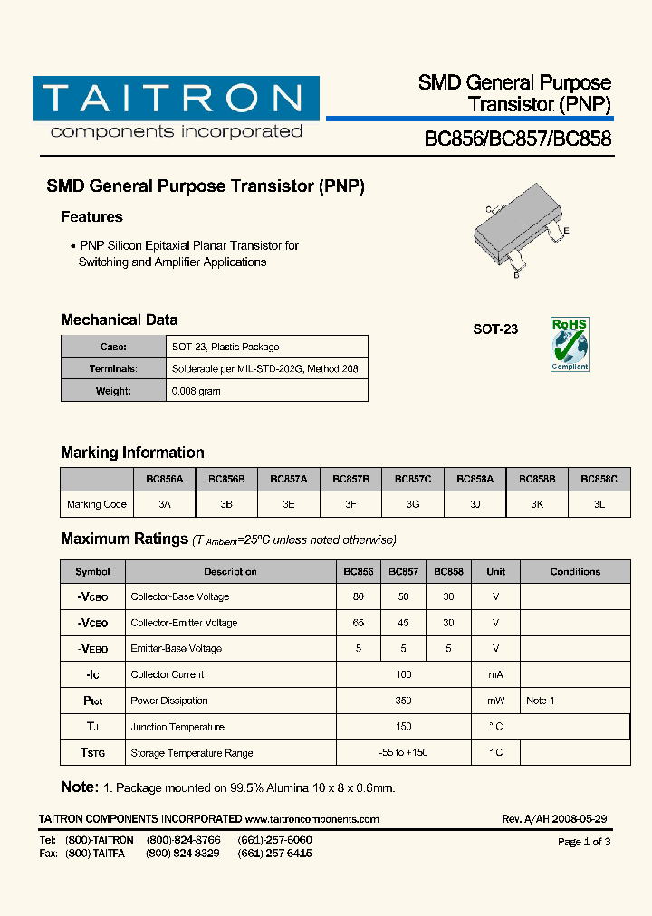 BC857B_4222138.PDF Datasheet