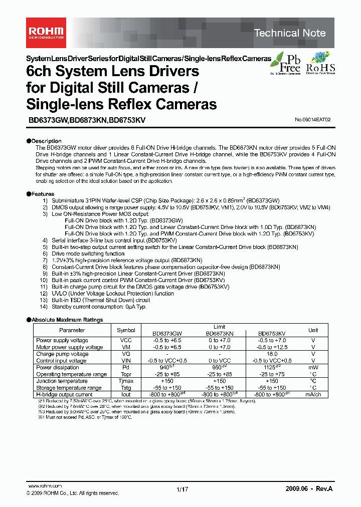 BD6373GW_4610723.PDF Datasheet