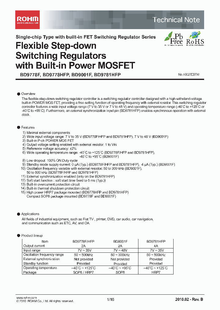 BD9778F10_4601059.PDF Datasheet
