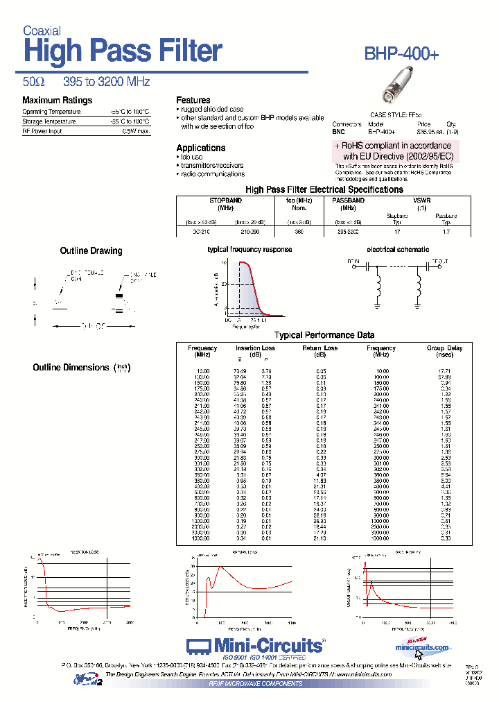 BHP-400_4557463.PDF Datasheet