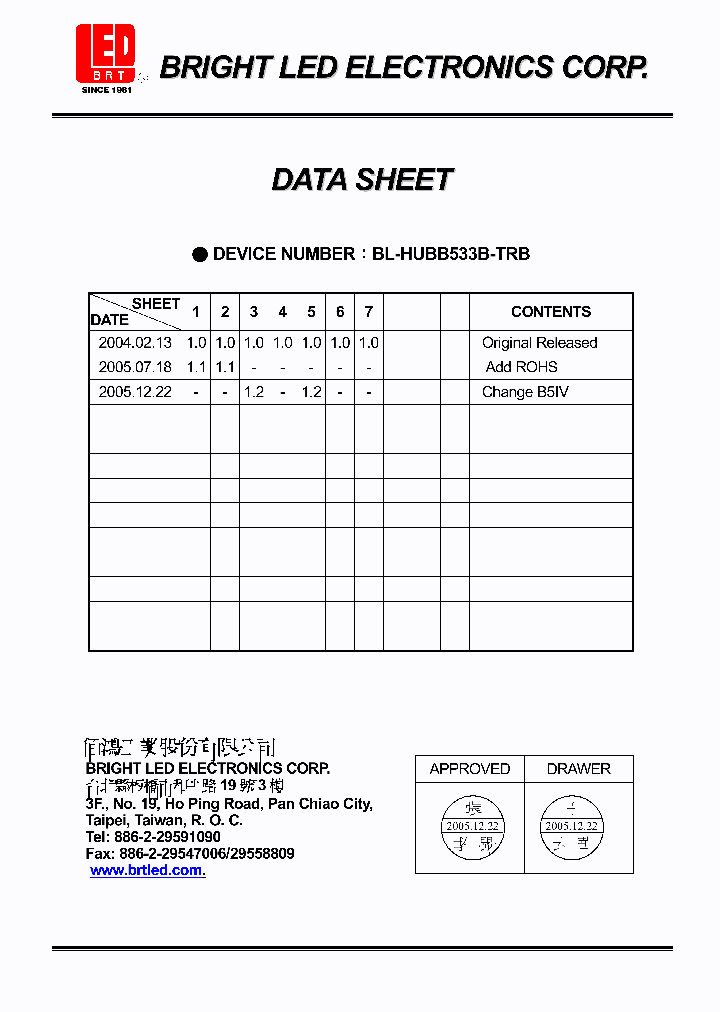 BL-HUBB533B-TRB_4714059.PDF Datasheet