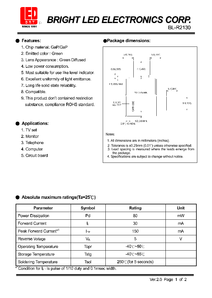 BL-R2130_4476022.PDF Datasheet
