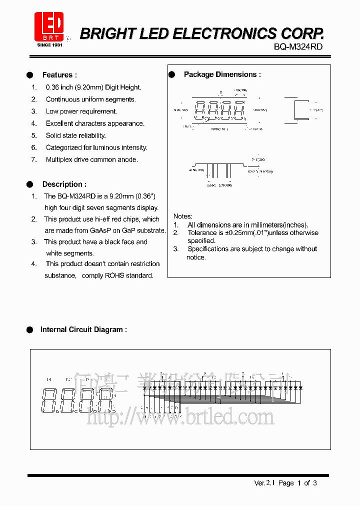 BQ-M324RD_4803088.PDF Datasheet