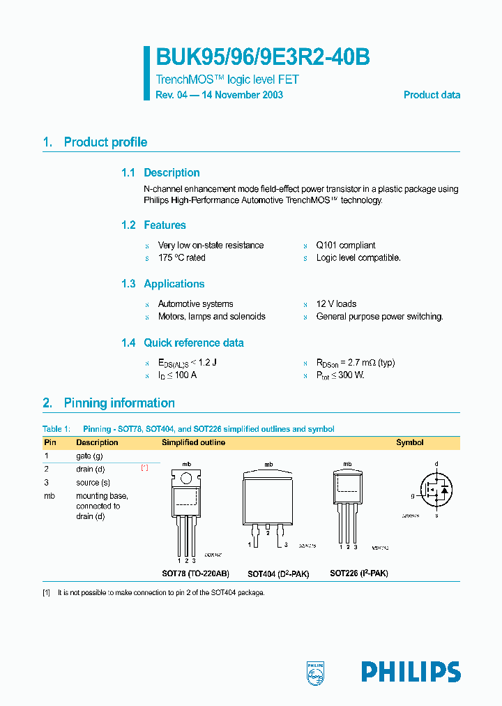 BUK953R2-40B_4910538.PDF Datasheet