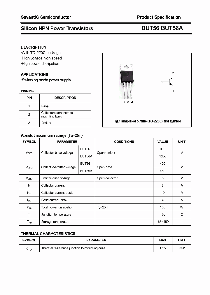 BUT56_4735565.PDF Datasheet