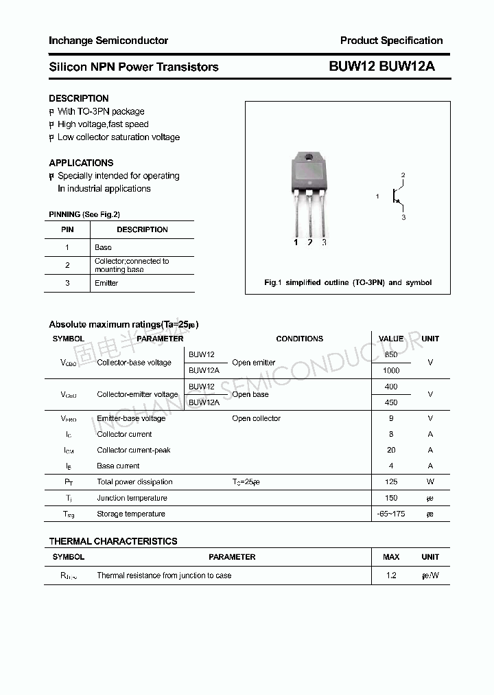 BUW12_4305638.PDF Datasheet