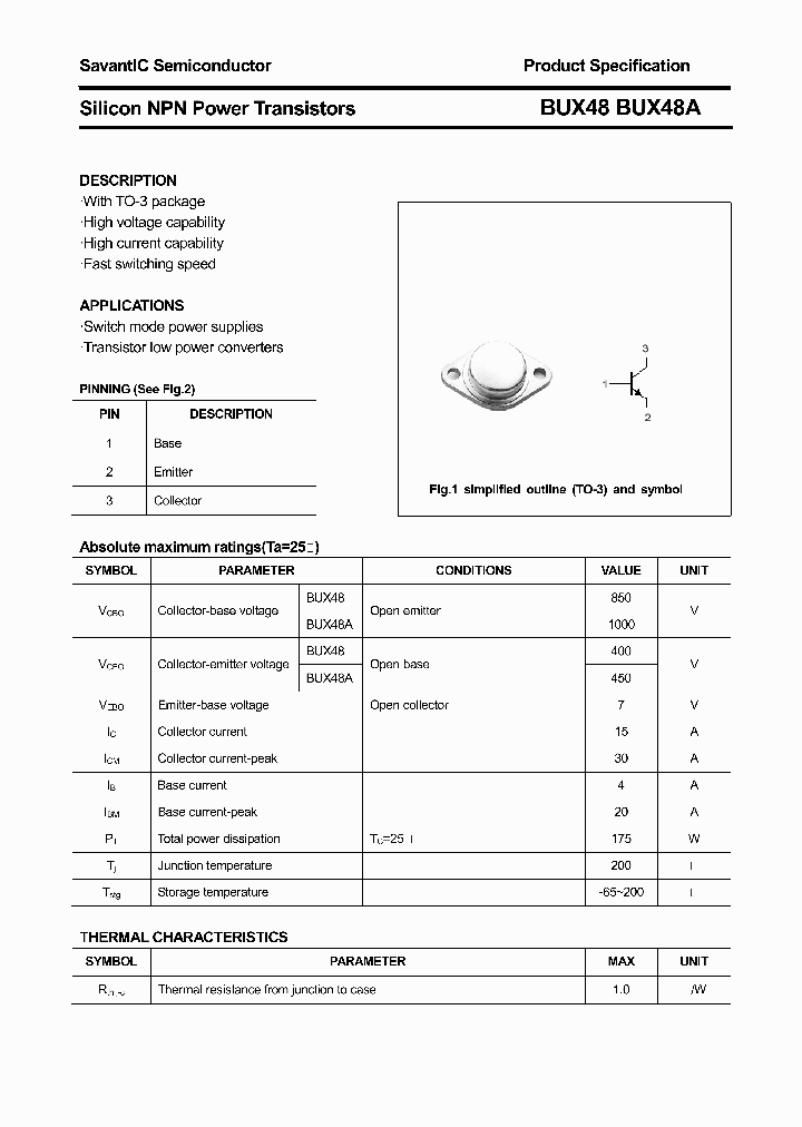 BUX48_4493240.PDF Datasheet