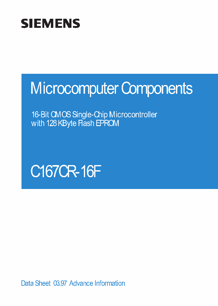 C167CR-16F1_4855258.PDF Datasheet