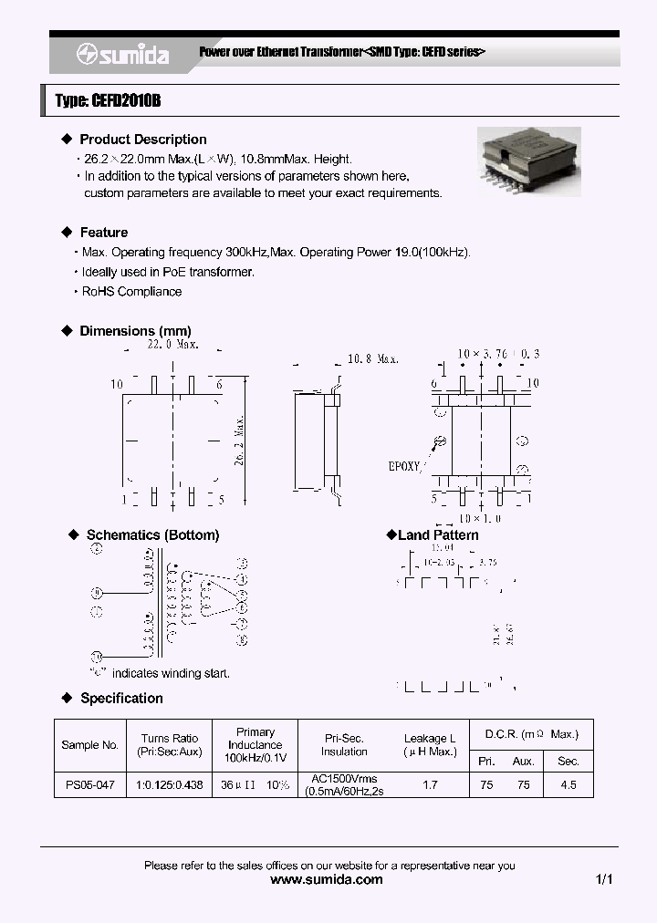 CEFD2010B_4469925.PDF Datasheet