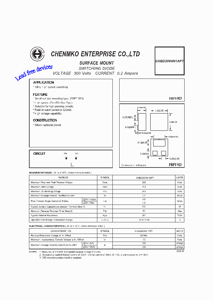 CHBD2004N1APT_4491190.PDF Datasheet