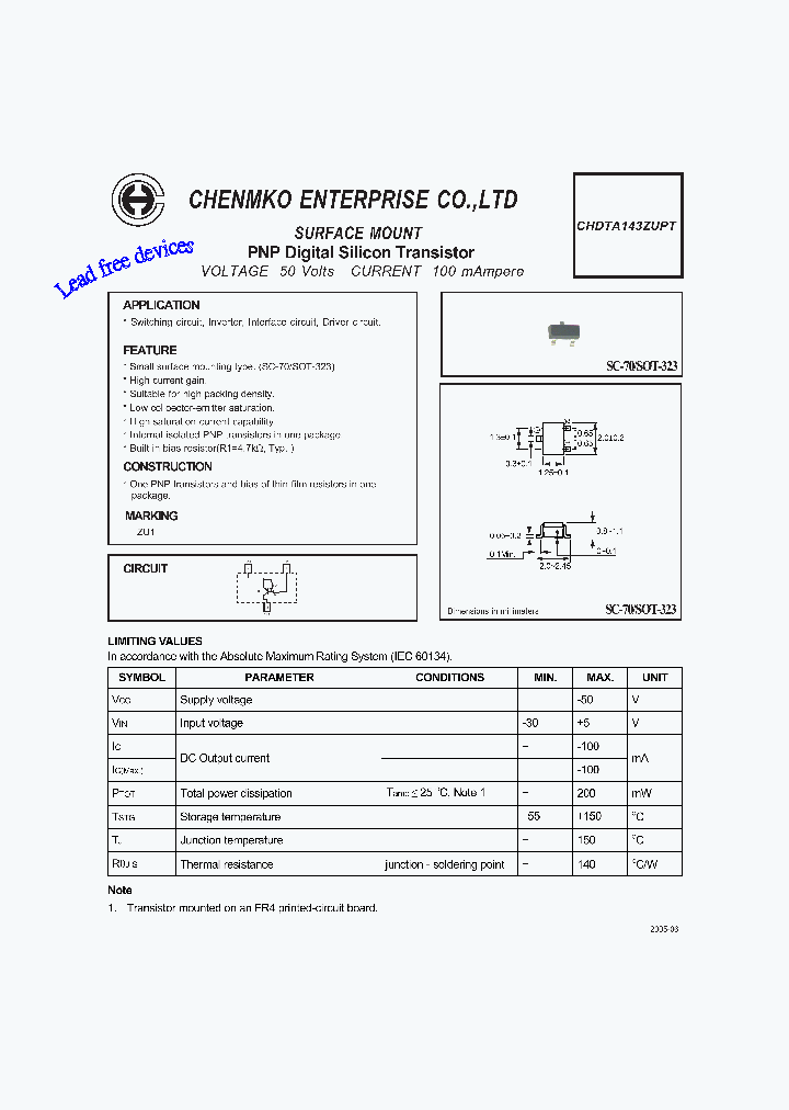 CHDTA143ZUPT_4647420.PDF Datasheet