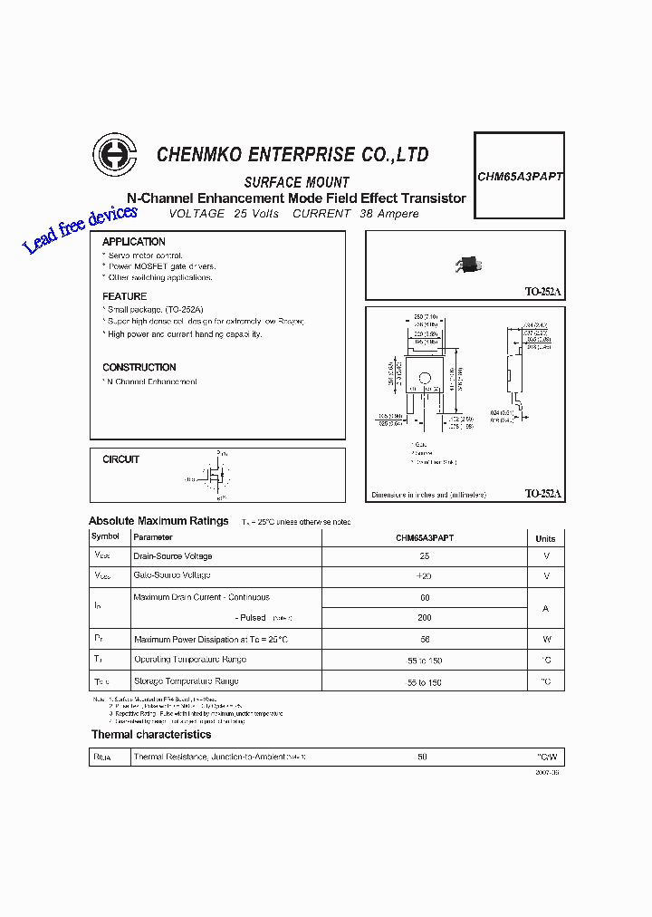 CHM65A3PAPT_4644084.PDF Datasheet