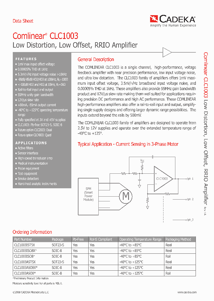 CLC1003AST5X_4601450.PDF Datasheet