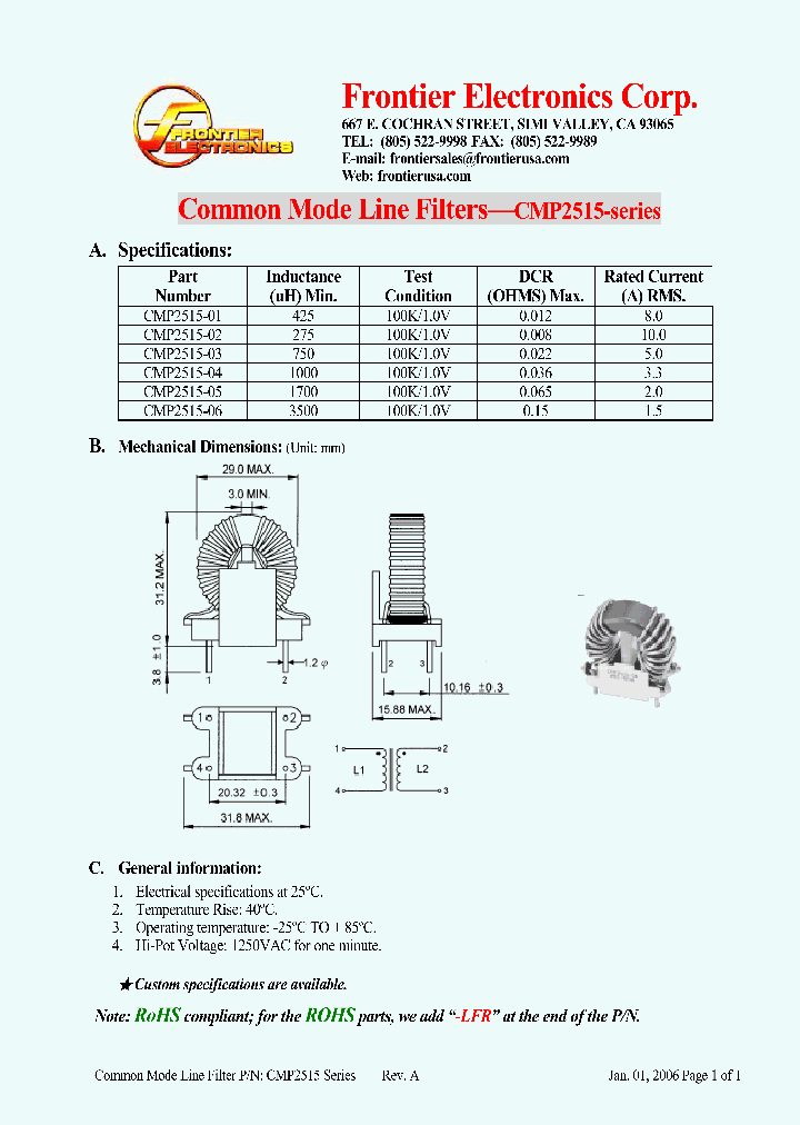 CMP2515_4375183.PDF Datasheet