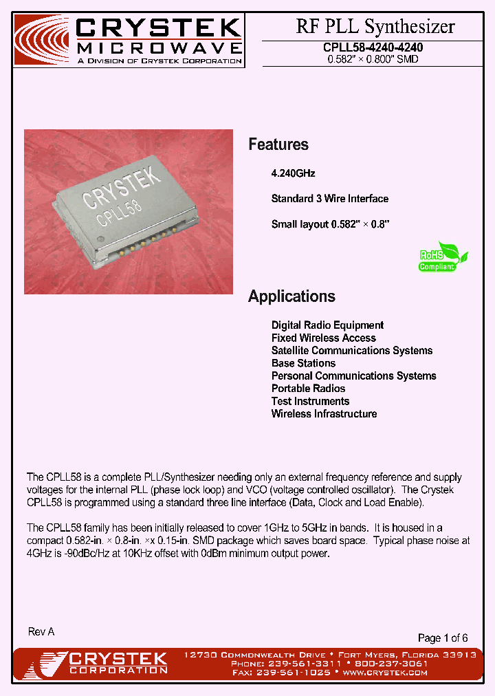 CPLL58-4240-4240_4412366.PDF Datasheet