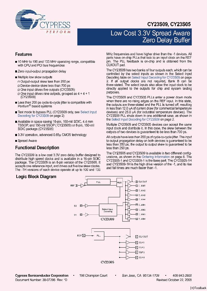 CY23S0909_4780233.PDF Datasheet