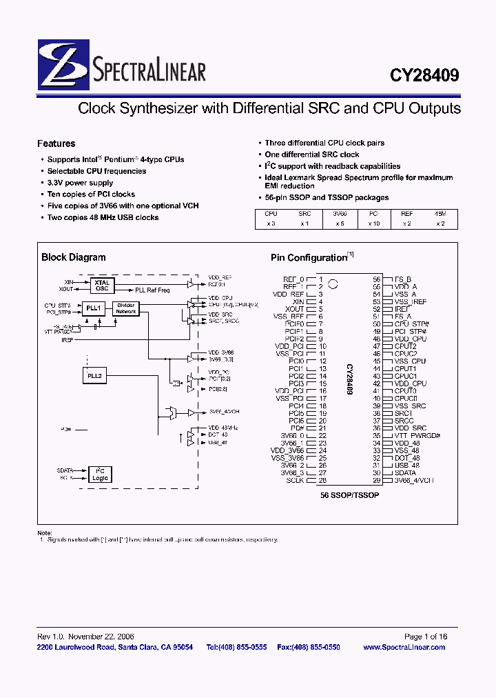 CY28409_4360088.PDF Datasheet
