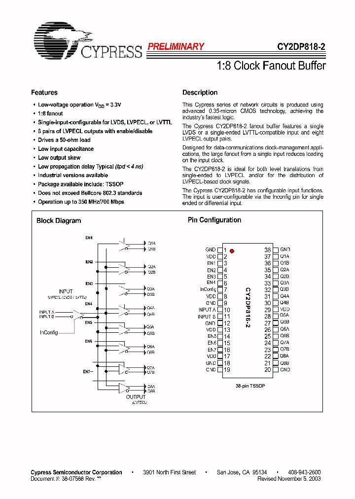 CY2DP818-2_4185975.PDF Datasheet