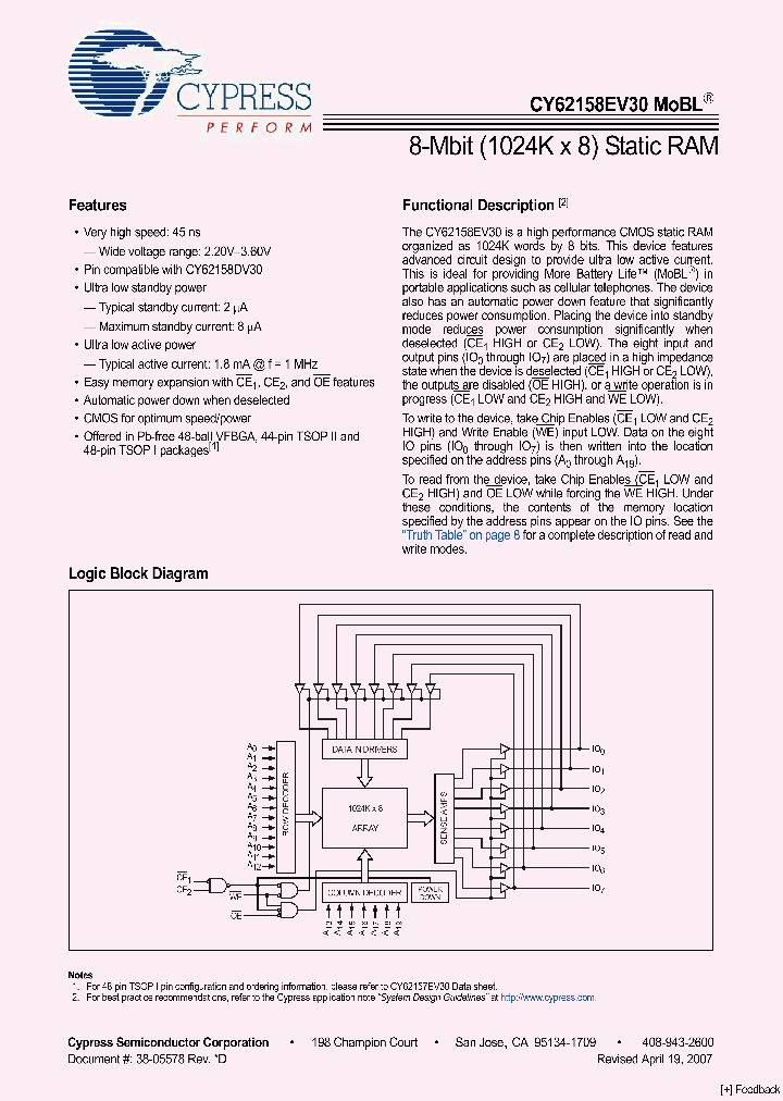 CY62158EV3009_4822081.PDF Datasheet