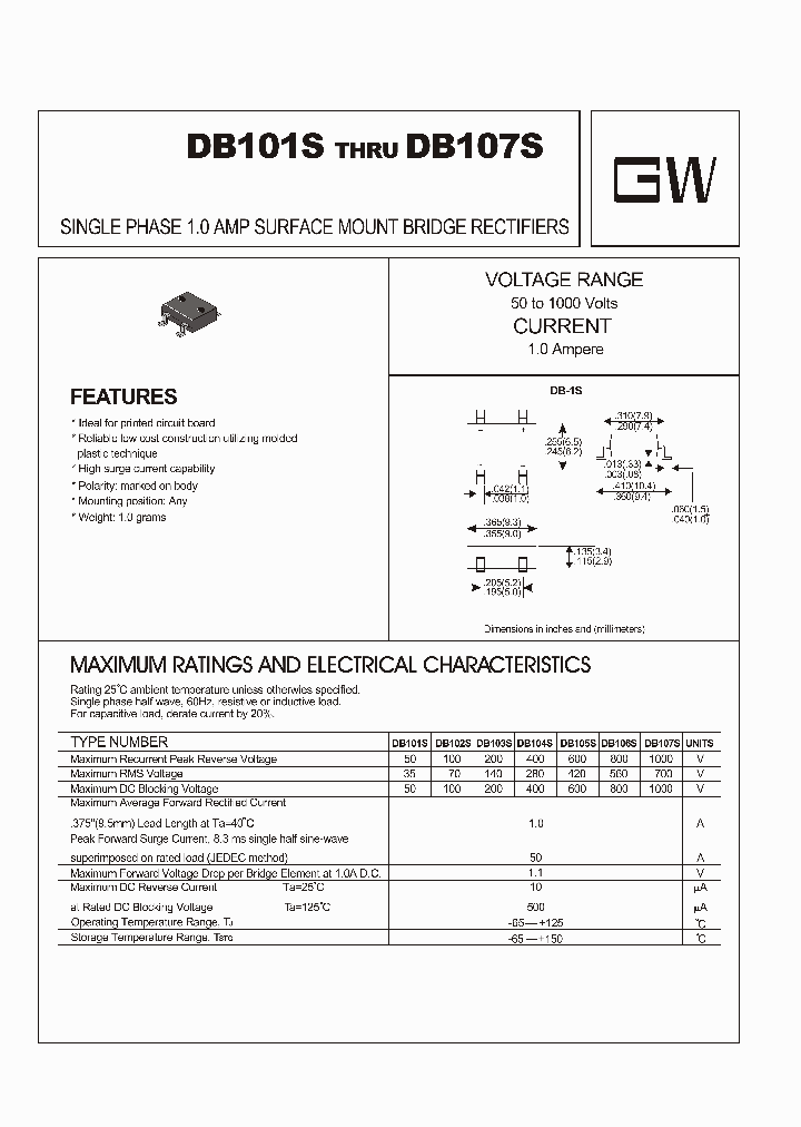 DB105S_4422274.PDF Datasheet