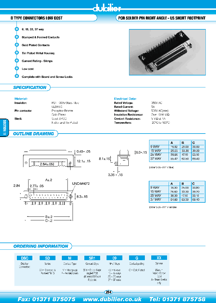 DBCSDFSR125G_4558553.PDF Datasheet