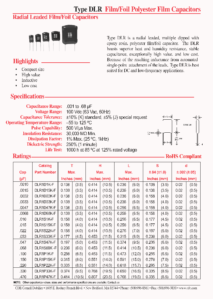 DLR1S1K-F_4364688.PDF Datasheet