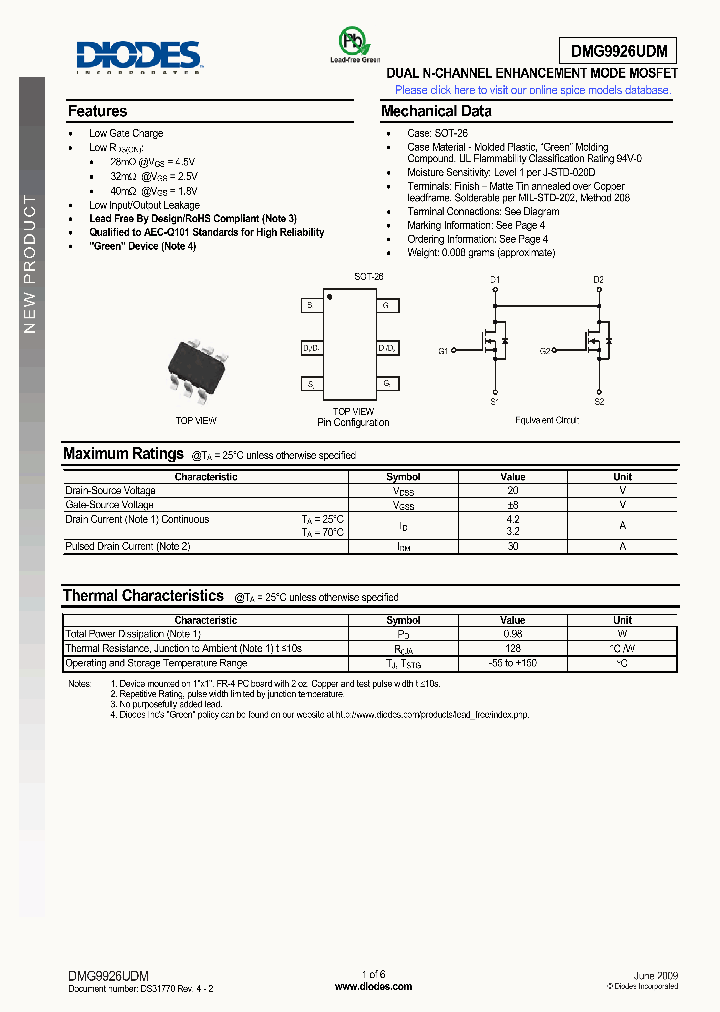 DMG9926UDM_4571989.PDF Datasheet