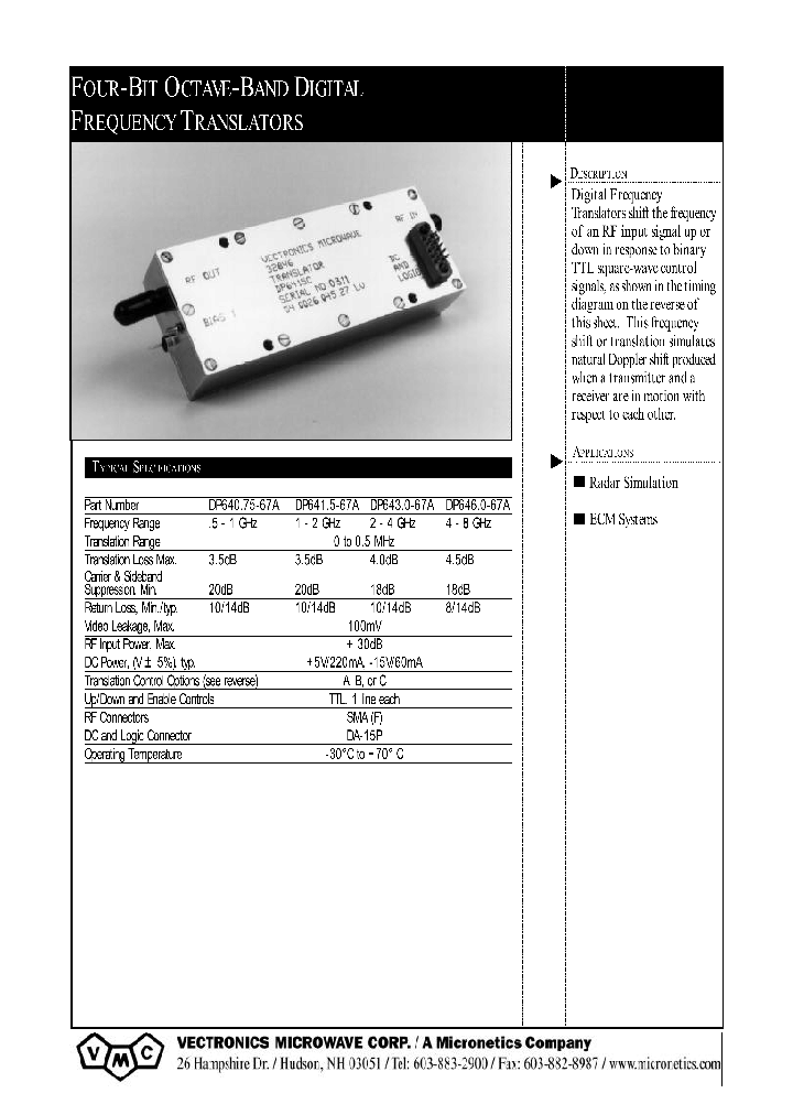 DP6460-67A_4855574.PDF Datasheet