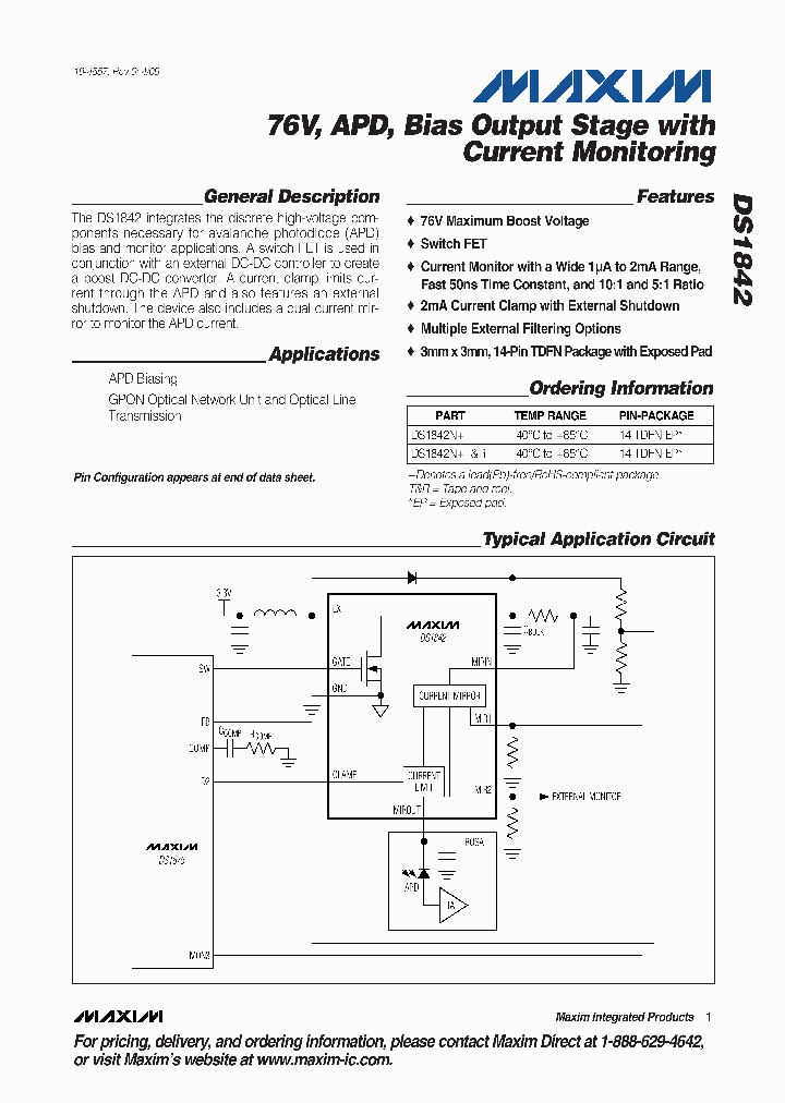 DS1842_4725851.PDF Datasheet