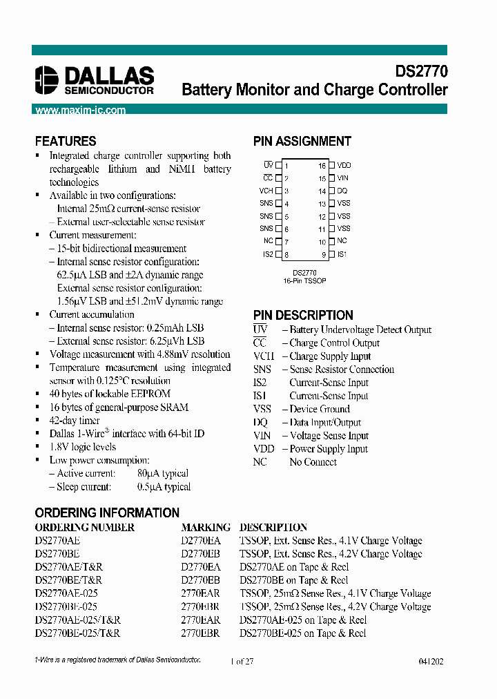 DS2770AE-025_4724954.PDF Datasheet