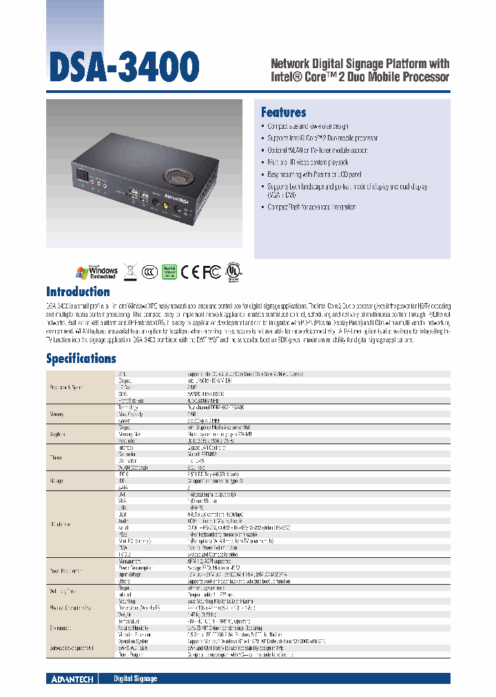 DSA-3400-AT56E_4570392.PDF Datasheet