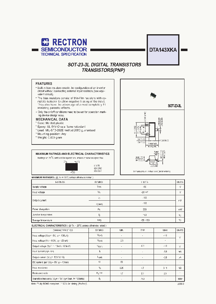 DTA143XKA_4664669.PDF Datasheet