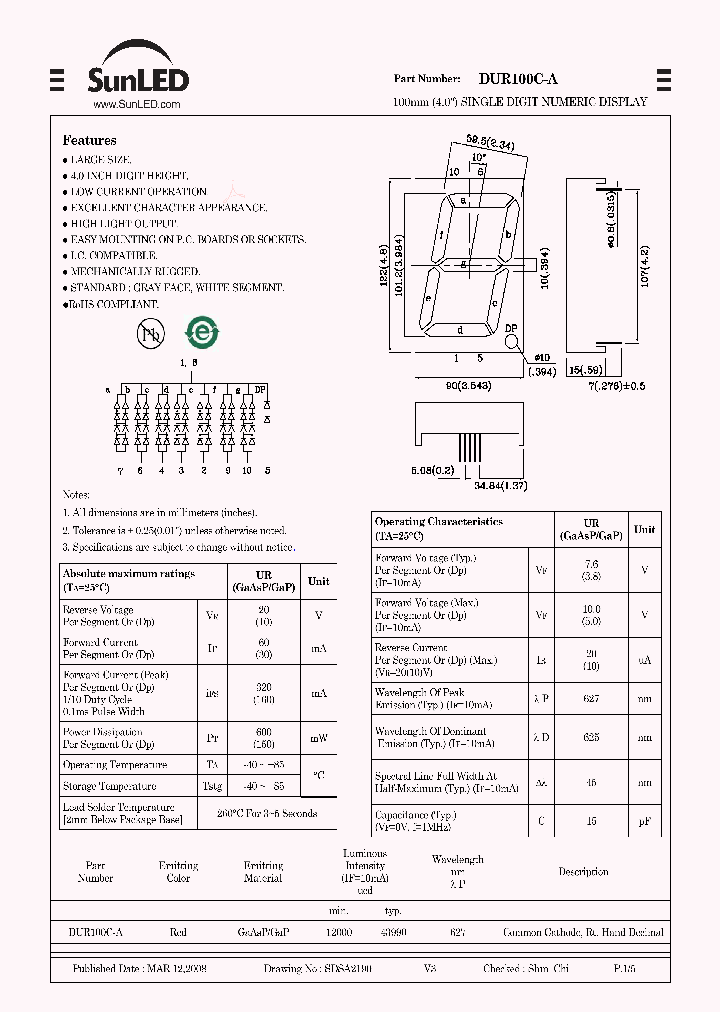 DUR100C-A_4789155.PDF Datasheet