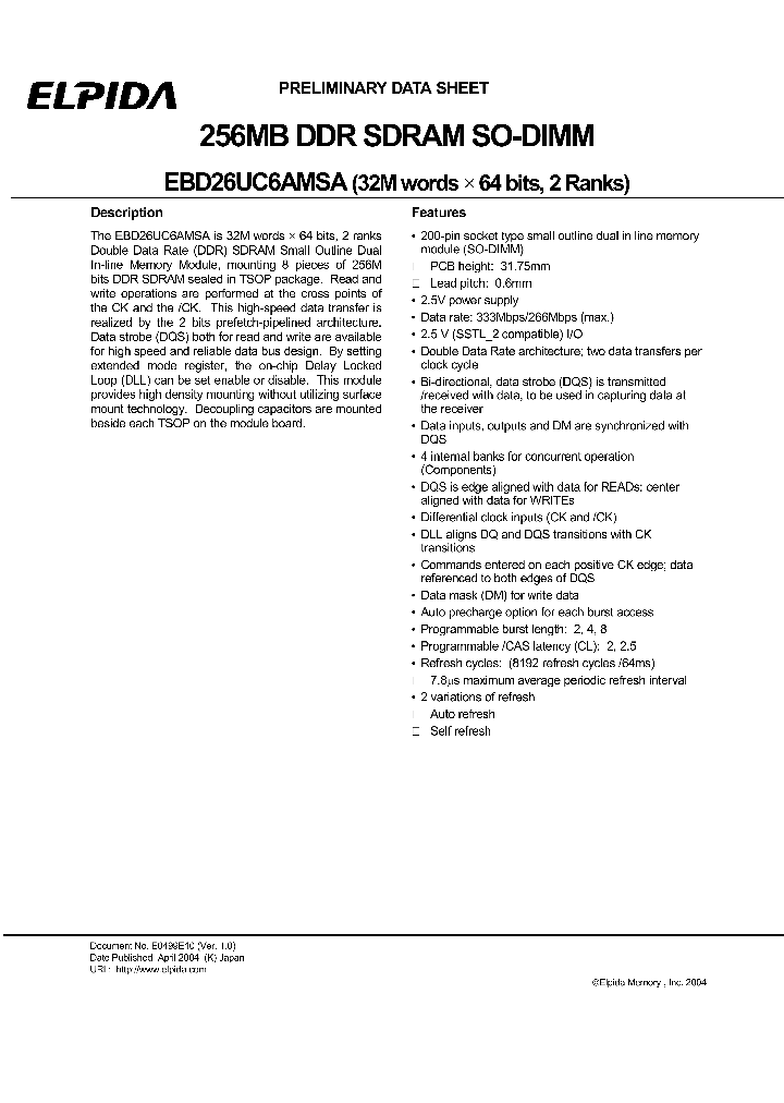 EBD26UC6AMSA-6B_4527721.PDF Datasheet