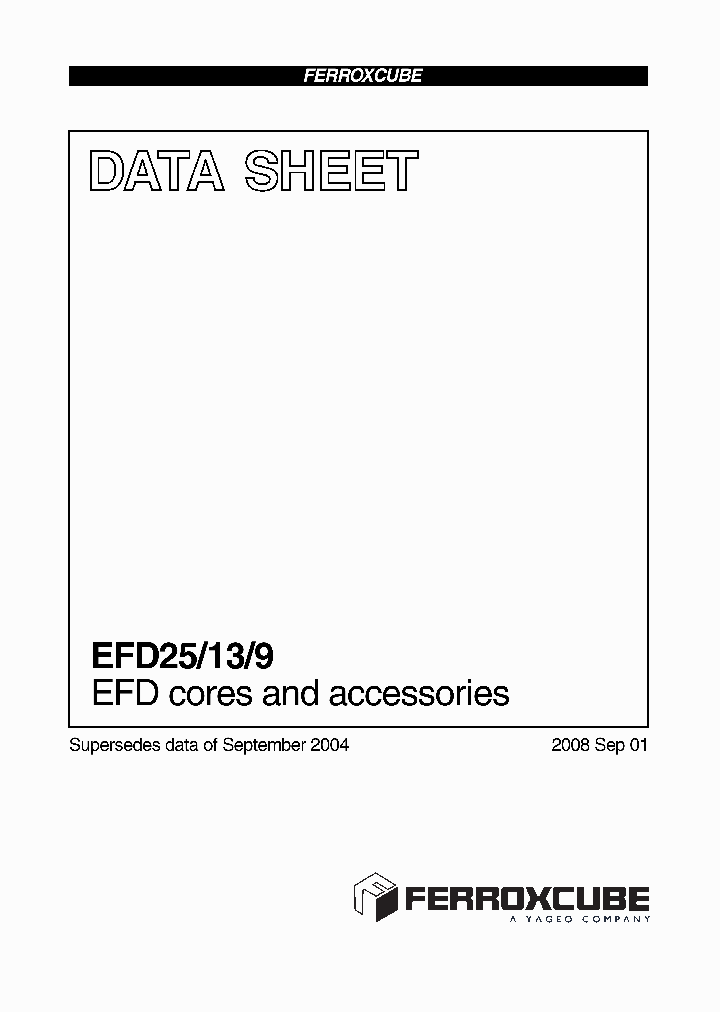 EFD25-3C90-A400_4875931.PDF Datasheet