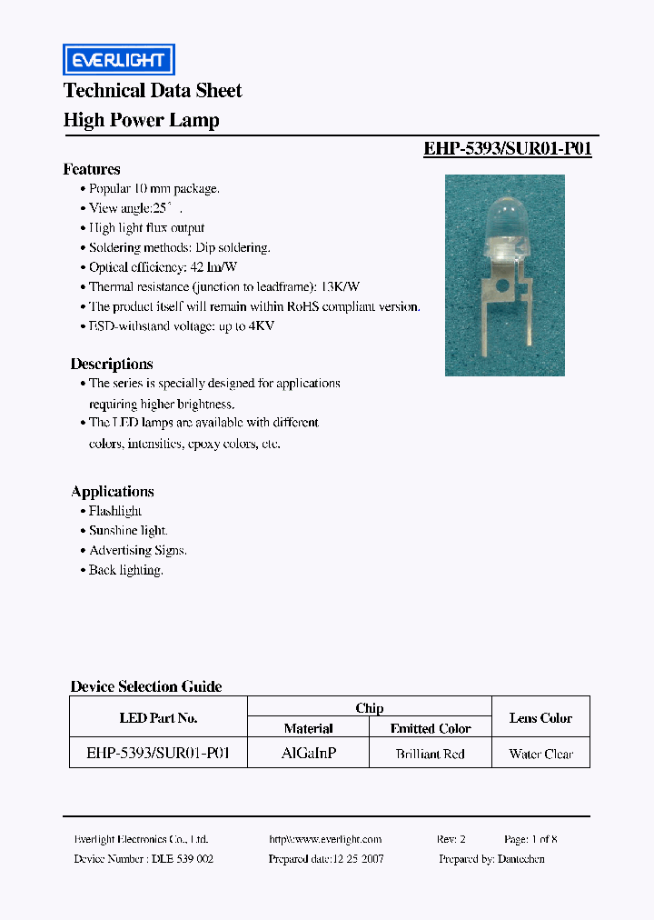 EHP-5393-SUR01-P01_4314211.PDF Datasheet